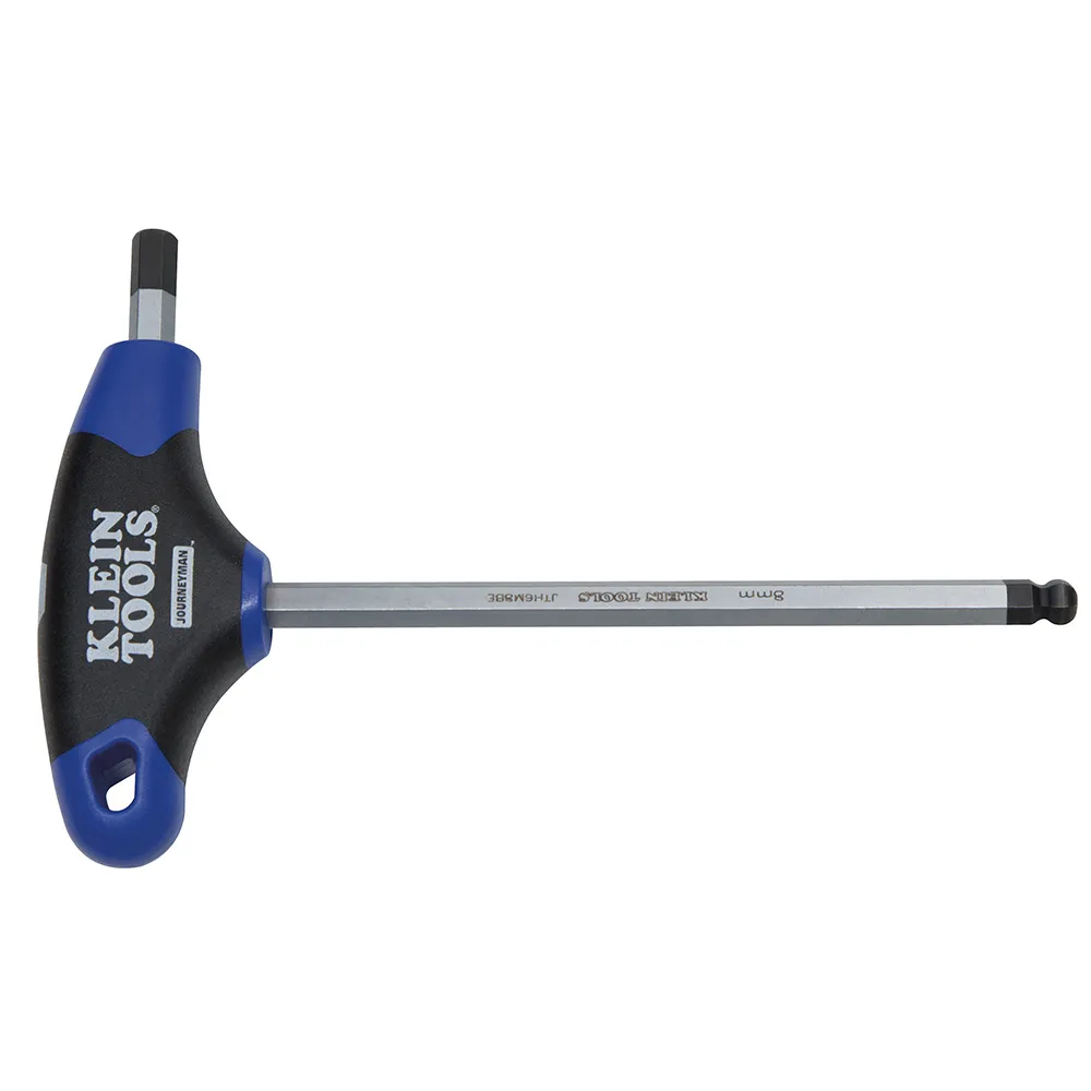 Llave hexagonal Journeyman™ de 10 mm con punta de bola y mango en T de 15,2 cm